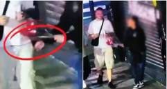 Los presuntos ladrones fueron captados a través de la red de cámaras de seguridad de Medellín. FOTOS: Cortesía Alcaldía de Medellín