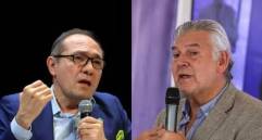 Antonio Sanguino, ministro del Trabajo; y Jaime Alberto Cabal, presidente de Fenalco. FOTO: Cortesía gremio y MinTrabajo