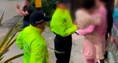 Entre los capturados había incluso mamás y otros familiares de los niños que fueron víctimas de esta red. FOTO: IMAGEN TOMADA DE VIDEO