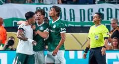 A pesar de la tensión en la cancha, Ríos confirmó que su relación con Enzo, fuera de la cancha, es de una buena amistad. FOTO GETTY