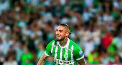 Cristian “Chicho” Arango sería el titular ante el conjunto motilón, debido a la ausencia de Morelos por acumulación de amarillas. El técnico también tiene a Dairon Asprilla como opción. FOTO Camilo Suárez 