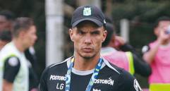 Desde su llegada a Nacional, Lucas González ha trabajado de manera intensa en cada una de las jornadas de entrenamiento y se ha mostrado satisfecho con la predisposición del plantel. FOTO mANUEL sALDARRIAGA