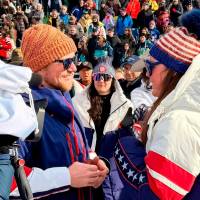 Breezy Johnson, quien ganó oro en los Olímpicos en la prueba de descenso, también recibió anillo de compromiso. Foto: Instagram Breezy Johnson 