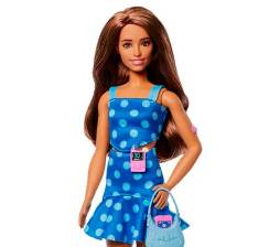 Así luce la nueva Barbie diabética de la empresa Mattel. FOTO: AGENCIA AFP.
