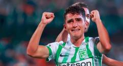 Juan Manuel Rengifo es un joven muy emocional que se ha ganado el cariño de la hinchada verde con su fútbol. FOTO MANUEL SALDARRIAGA