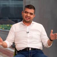 Julián Bedoya, exsenador y político liberal. FOTO: Esneyder Gutiérrez Cardona. Archivo El Colombiano 