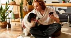¿Por qué los perros empujan el celular con el hocico? 