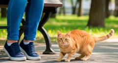 Los gatos se acercan a quienes no los buscan ¡Aquí las razones!