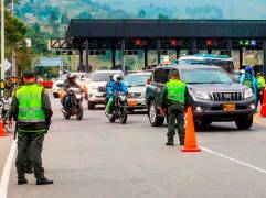 En el puente habrá 240 policías de carreteras en las principales vías del departamento. FOTO ARCHIVO EL COLOMBIANO