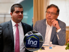 Julián Bedoya se volvió cercano al presidente Gustavo Petro después de las elecciones presidenciales de 2022, en las que le brindó su apoyo electoral en la primera y segunda vuelta. FOTO COLPRENSA