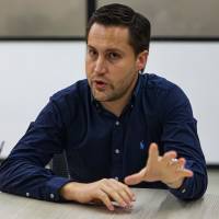 Andrés Gaviria, candidato a la Cámara. FOTO: Manuel Saldarriaga Quintero