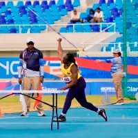 Flor Denis Ruiz es una de las figuras de Colombia en Juegos Centroamericanos en Santo Domingo gracias a su histórico lanzamiento de 67,34 metros, registro con el que conquistó el oro y se convirtió en la nueva dueña del récord suramericano de jabalina. FOTO: @ODEBO