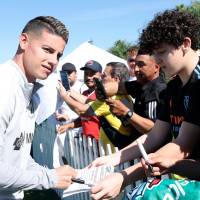 James Rodríguez podría debutar en la MLS el próximo 28 de febrero. FOTO @Minnesota United FC