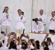 El acuerdo fue firmado en 2016 por el entonces presidente Juan Manuel Santos. Foto: Comisión de la Verdad.