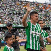 El volante colombiano James Rodríguez, de 35 años, es el fichaje estelar de Atlético Nacional para el segundo semestre del 2026. Foto: Camilo Suárez