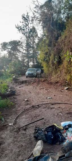 Destrozado, así quedó el vehículo militar tras ataque con explosivo en Frontino