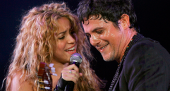 Shakira y Alejandro Sanz inmortalizaron hace casi 20 años “La Tortura”, el éxito que los acercó todavía más . Foto: EFE 