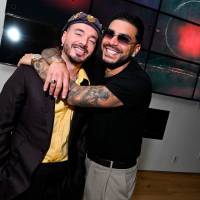 Antes de trabajar juntos en un disco, J Balvin y Ryan Castro habían colaborado en la canción Nivel De Perreo (2022). Foto Getty. 