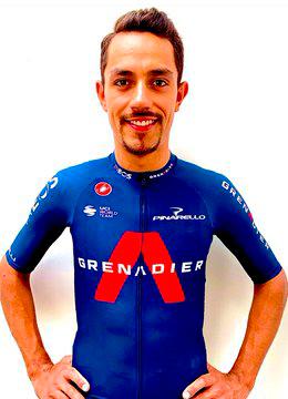 Daniel Martínez ya es referencia en el ciclismo mundial. FOTO: TWITTER INEOS
