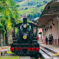 La Estación Cisneros del Ferrocarril de Antioquia sirvió como terminal y taller para todo el material rodante. FOTO CAMILO SUÁREZ 