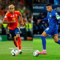 Lamine Yamal (España) y Kylian Mbappé (Francia), lideran los ataques de dos selecciones candidatas al título. FOTO: GETTY