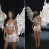 La presentación marcó el regreso de esta pieza emblemática, que no aparecía en la pasarela desde 2018. FOTO: Tomado de Instagram: @kyliejenner