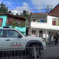 Imagen de referencia de un levantamiento hecho por el CTI de la Fiscalía. Foto: EL COLOMBIANO
