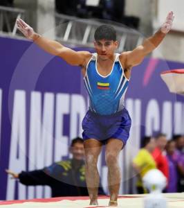 Camilo Vera, finalista en Copa Mundo de gimnasia en El Cairo, Egipto