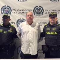 El estadounidense tras su detención por parte de las autoridades. FOTO: Cortesía