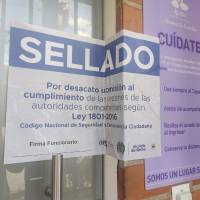 Imgen de referencia de un centro de estética sellado por las autoridades. Foto: Jessica Marcela Cano Sánchez