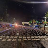 Según las autoridades, la sustancia tendría un valor comercial aproximado de $168 millones. FOTO Policía Antioquia. 
