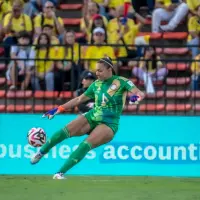 La arquera caleña Luisa Agudelo quien también hace parte del proceso de Colombia mayores lidera el listado de 23 convocadas en la sub-20. FOTO JUAN ANTONIO SÁNCHEZ 