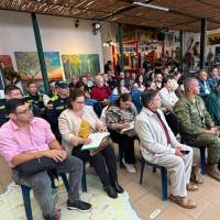 El pasado sábado se realizó una de las jornadas de seguimiento y garantías electorales en El Retiro. Allí se informó que ya se habían entregado los recursos. FOTO: CORTESÍA GOBERNACIÓN DE ANTIOQUIA