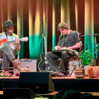 Estevan y Alejandro se presentaron por primera vez en Medellín. Su próxima parada será Sao Paulo. Foto: EL COLOMBIANO