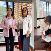 María Andrea Godoy asumió la Supersalud este 26 de agosto, nombrada mediante decreto por la ministra de Salud, Ana María Vesga. FOTO: Tomada de X: @GodoyMariaA_