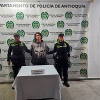 Capturaron al señalado de matar al papá en La Ceja/FOTO: POLICÍA NACIONAL