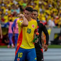 El volante colombiano James Rodríguez, de 34 años, llega al país numero 13 en su carrera profesional. Foto: Juan Antonio Sánchez