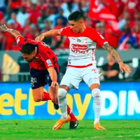 DIM no pudo logra la séptima estrella ante Santa Fe. FOTO CAMILO SUÁREZ