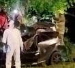 Conductor murió cerca a la Minorista tras chocar contra un árbol