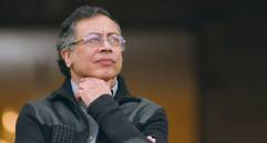 El presidente Gustavo Petro dijo que la Primera Dama, Verónica Alcocer, ya no era su esposa, aunque no se han divorciado. FOTO: CORTESÍA DE PRESIDENCIA.