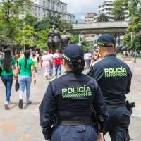 También en el ámbito local de Medellín, uno de los énfasis del gobierno es la seguridad. FOTO: ARCHIVO EL COLOMBIANO