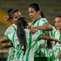 Las jugadoras dirigidas por Jorge Mario Barreneche esperan ganar el duelo en cas ante Deportivo Cali para avanzar a la final de la Liga Femenina. FOTO CORTESÍA NACIONAL 