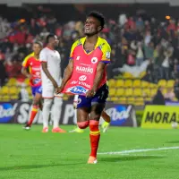 Andrey Estupiñán es el goleador de la Liga Betplay con 13 goles anotados en 19 partidos. FOTO: COLPRENSA