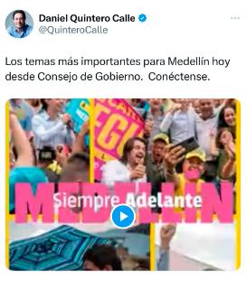 ¿Apoyo frentero en campaña? Alcalde Quintero publicó en redes el mismo contenido que candidato Upegui