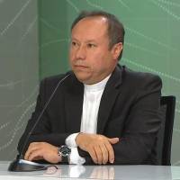El sacerdote Diego Luis Rendón Urrea fue designado por el papa León XIV como nuevo obispo de la Diócesis de Jericó, en el suroeste de Antioquia. FOTO: Tomada de video.