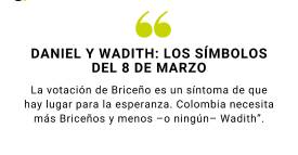 Daniel y Wadith: Los símbolos del 8 de marzo