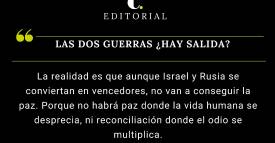 Las dos guerras ¿Hay salida?