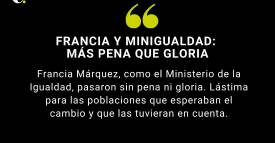 Francia y Minigualdad: más pena que gloria