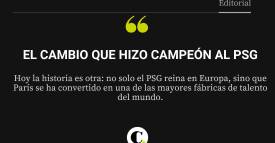 El cambio que hizo campeón al PSG