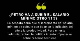 ¿Petro va a subir el salario mínimo otro 11%?